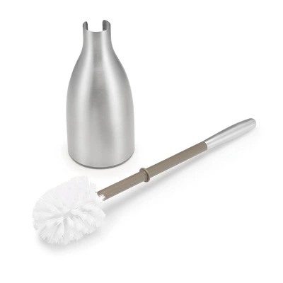 Toilet Brush Caddy Stainless Steel - Polder - Image 4