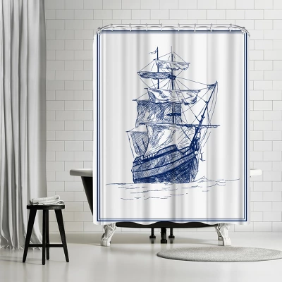 Americanflat 71" X 74" Shower Curtain By NUADA - Image 8