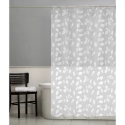Just Leaves PEVA Shower Curtain - Zenna Home