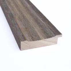 43" X 32" Non-Beveled Country Barn Wood Bathroom Wall Mirror Brown - Amanti Art