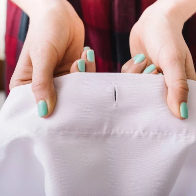 Vintage Pattern Shower Curtain Green - Deny Designs - Image 2