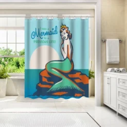 Americanflat 71" X 74" Shower Curtain Style 1 By Anderson Design Group