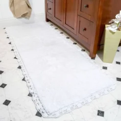 Solid Crochet Bath Runner - ChesapeakeĀ®