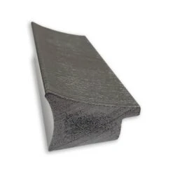 31" X 25" Non-Beveled Elegant Narrow Bathroom Wall Mirror Brushed Pewter - Amanti Art