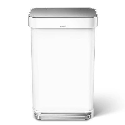 Simplehuman 45L Rectangular Step Trash Can With Liner Pocket - Image 11