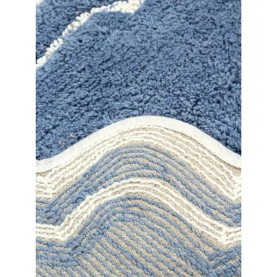 Allure Collection Cotton Tufted Bath Rug - Home Weavers - Image 3