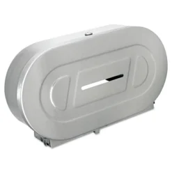 Bobrick B-2892 Toilet Tissue 2 Roll Dispenser, Stainless Steel,jumbo,20 13/16 X 5 5/16 X 11 3/8