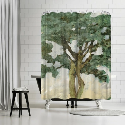 Americanflat 71" X 74" Shower Curtain Style 11 By PI Creative Art - Available In Variety Of Styles - Image 6